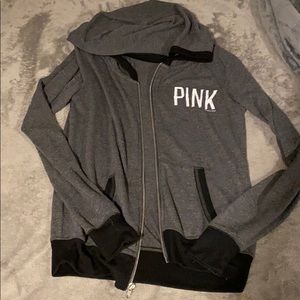 victoria secret pink zip up